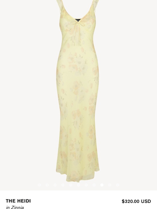 Realisation Par Dresses & Skirts - Realisation Par The Heidi Midi Dress in Zinnia